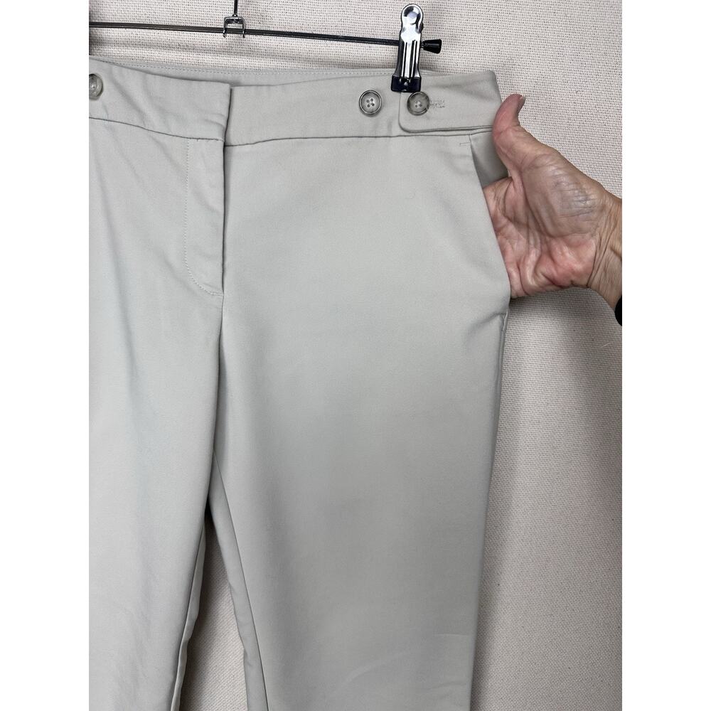 Ann Taylor Factory Pants Size 4 30”x29” Khakis Career business Trousers Chinos - Picture 4 of 12